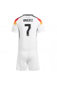 Duitsland Kai Havertz #7 Babytruitje Thuis tenue Kind EK 2024 Korte Mouw (+ Korte broeken)